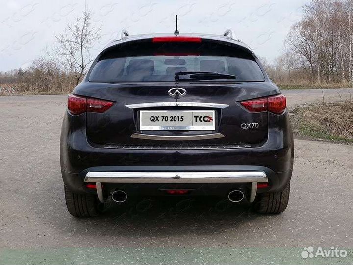 Защита бамперов и порогов infinitiFX35/ FX37/ QX70