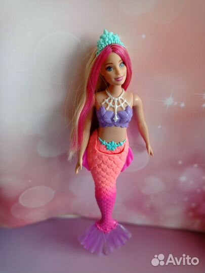 Красивая кукла Барби Mattel русалка dreamtopia