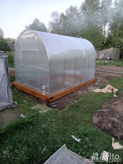 Теплицы из поликарбоната 3 м 6