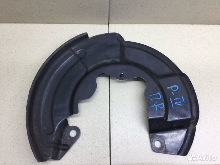 Пыльник тормозного диска передний правый