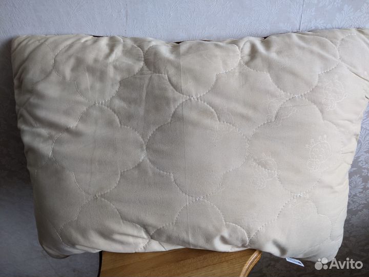 Подушка 50Х70 см., наполнение- овечья шерсть