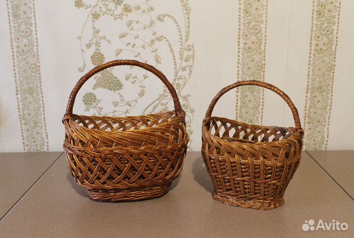 Плетеные корзинки кожух для бутыли