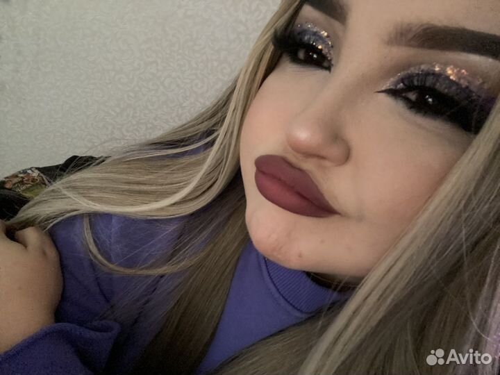 Парик женский русый, прямой 65см