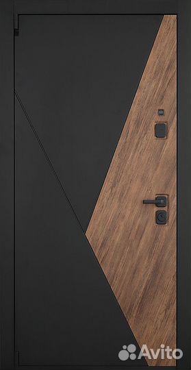 Дверь Гранит Геометрия (2 листа стали)