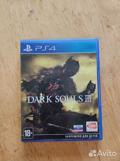 Игра для приставки ps4 Dark Souls 3 диск