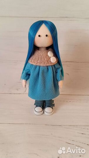 Текстильная кукла ручной работы