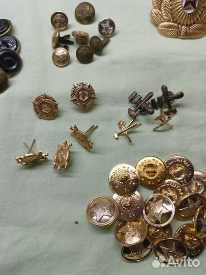 Военная атрибутика времён СССР