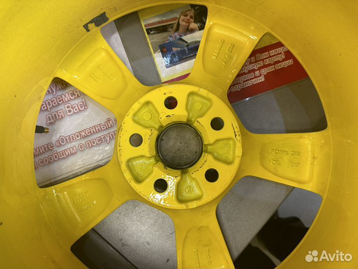 Диски R16 polo rapid 5*100