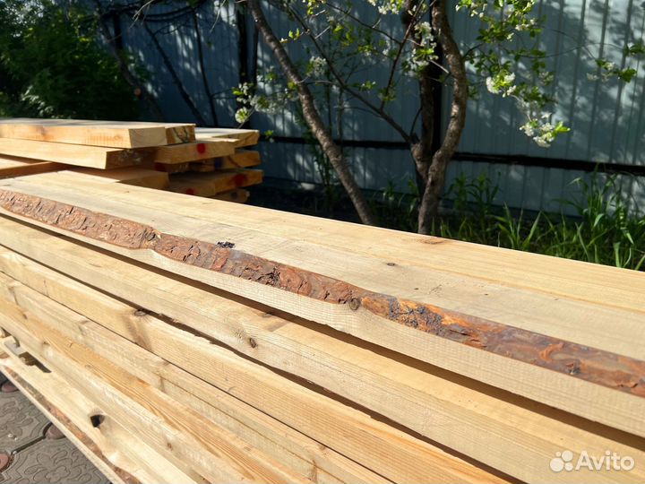 Строганная доска лиственница 45х90х6000мм, опт