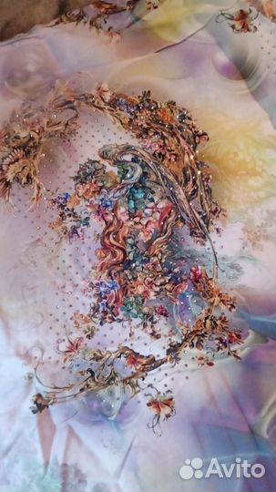 Новое материалы 2023 (ткань) 3 метр красивый сена