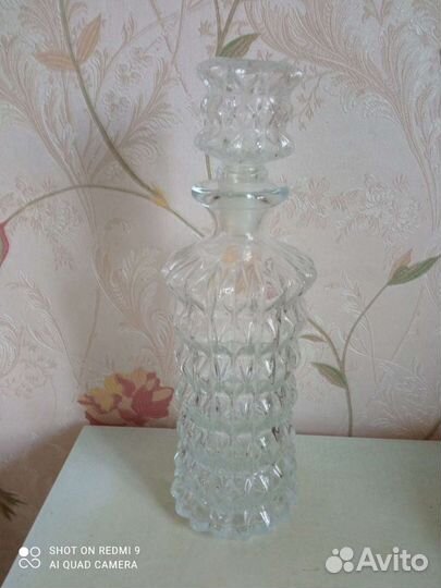 Графин хрустальный СССР