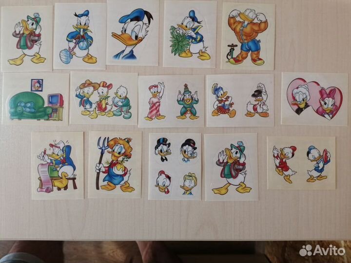 Panini Дональд Дак,альбом,наклейки