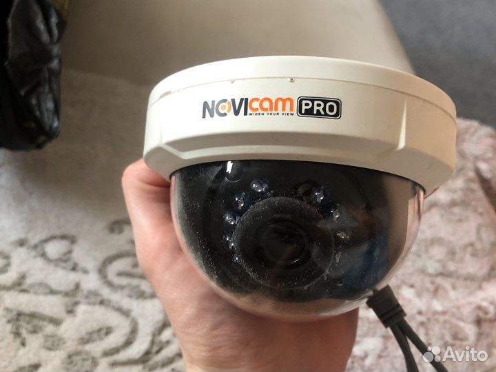 Камера видеонаблюдения купольная