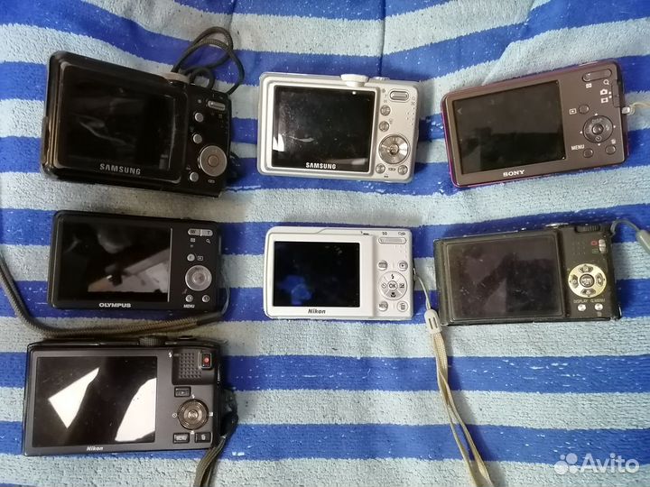 Продам фотоаппараты на запчасти или ремонт