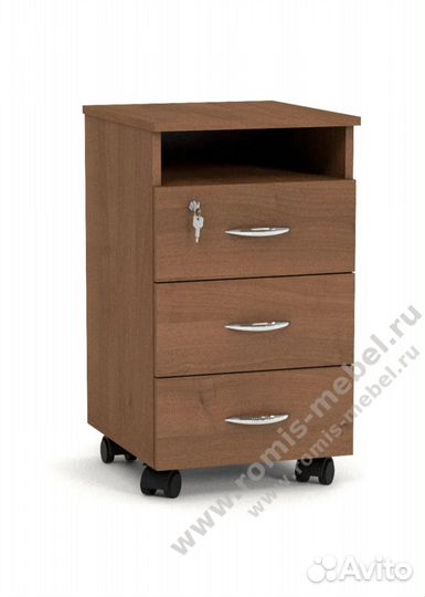 Тумба офисная на колесиках