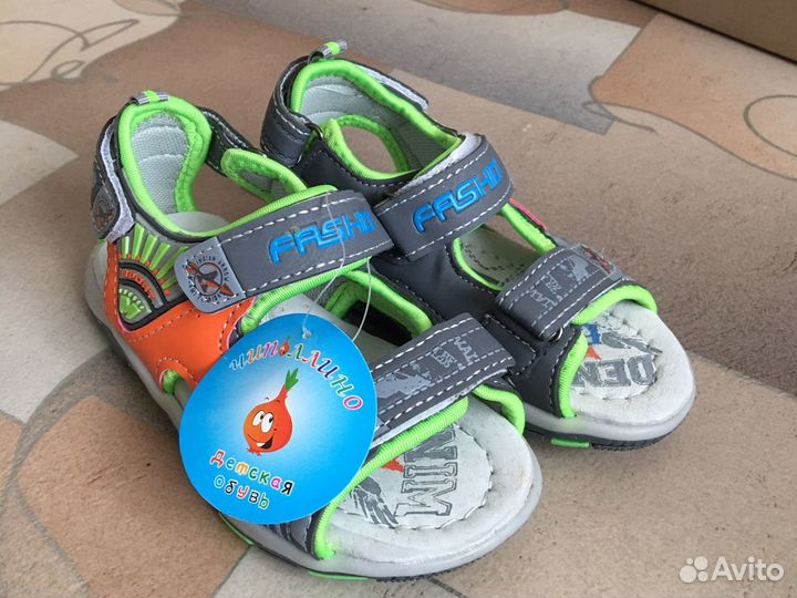 Сандали чиполлино спорт