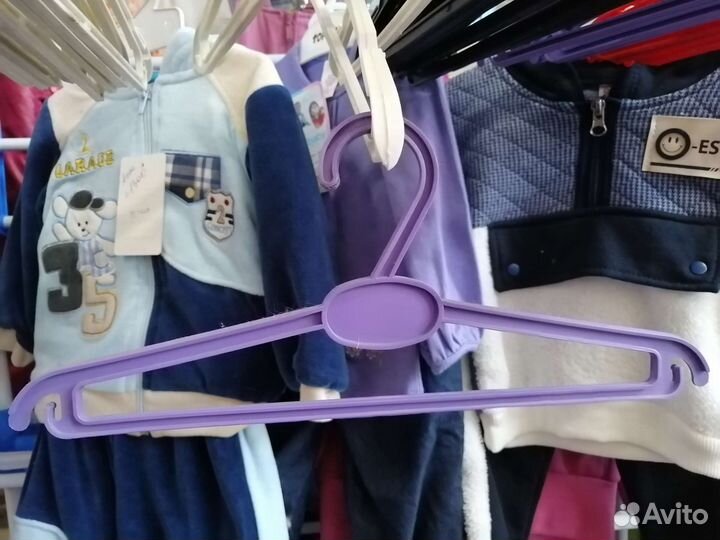 Вешалка для одежды детская, набор 10шт