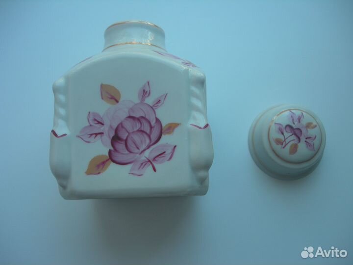 Керамическая банка для хранения чая