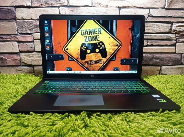 Игровой 16-гиговый HP Core i5 512Gb NVMe GTX 1050