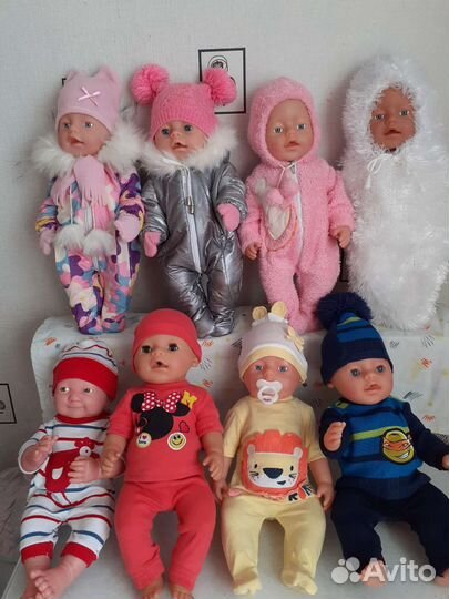 Одежда для пупса 