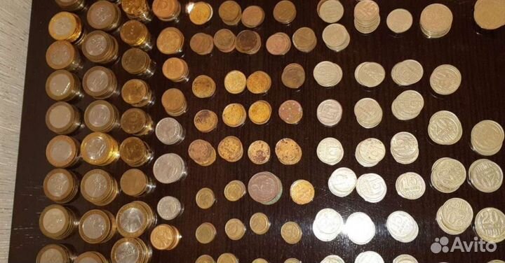 Коллекция монет в подарок 460 шт за 100 лет