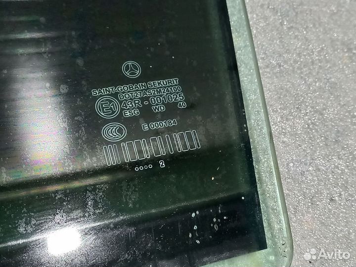 Стекло заднее левое Mercedes E-Class W212