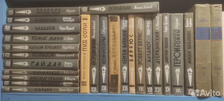 Советские книги серии жзл