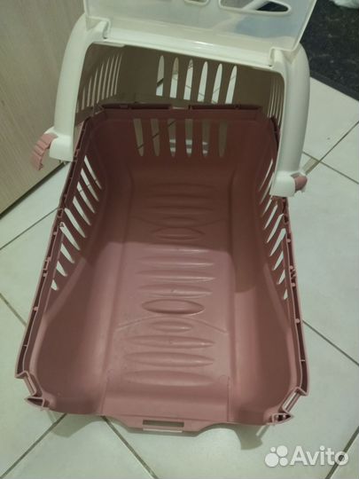 Переноска для животных пластиковая
