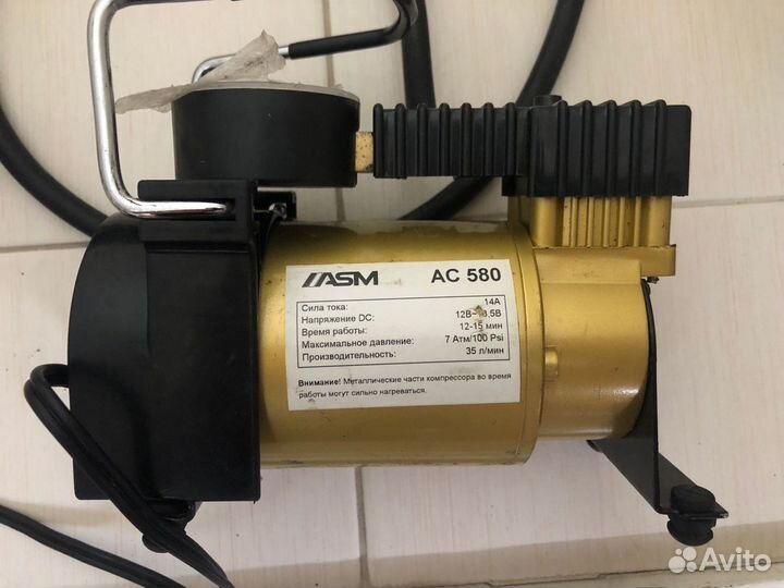 Компрессор насос автомобильный новый