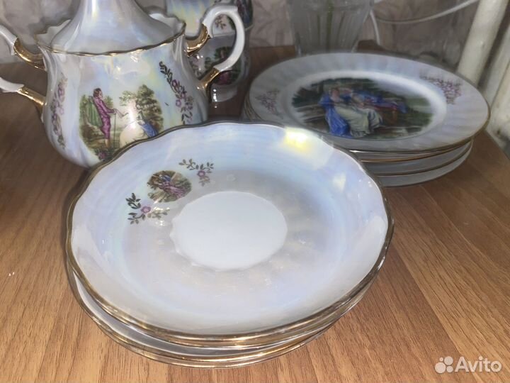 Чайный сервиз мадонна перламутровый