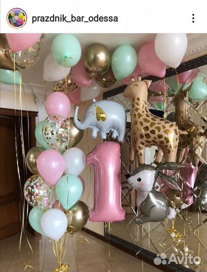 Набор шаров на день рождение