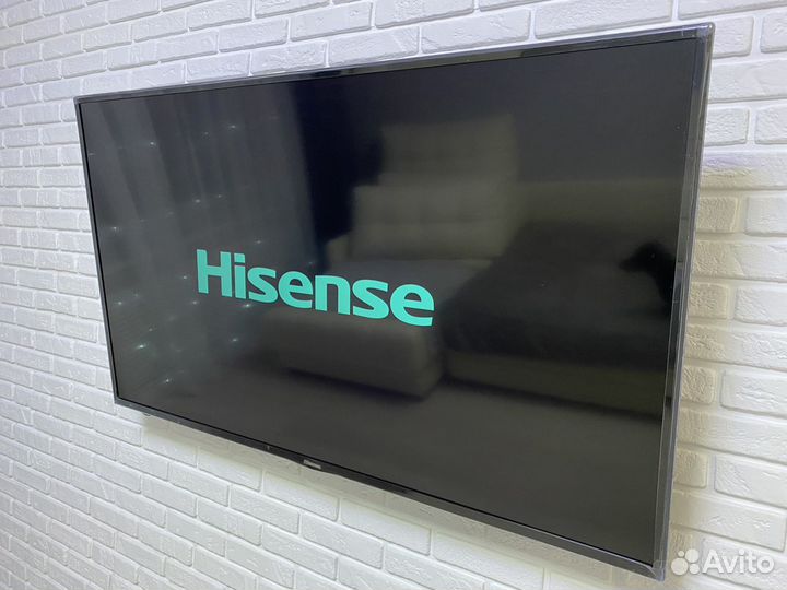 Телевизор LED Hisense H50N5300 черный