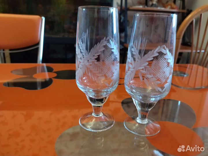 Хрустальные фужеры