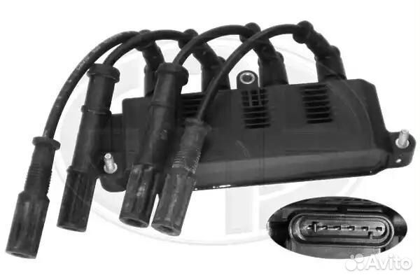 Катушка зажигания fiat 500, doblo 1.2 / 1.4