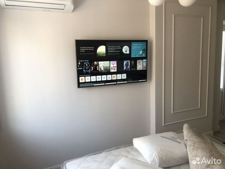 Установка и монтаж(подвес) телевизора на стену