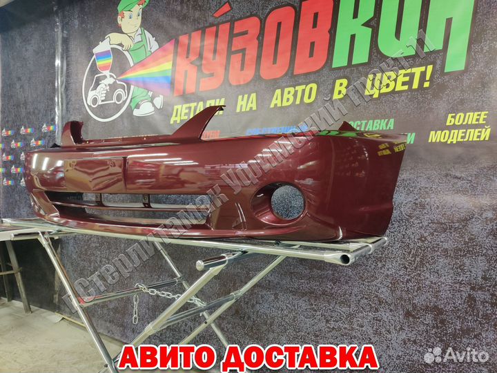 Бампер Спектра Kia spectra красный перец R5 2002