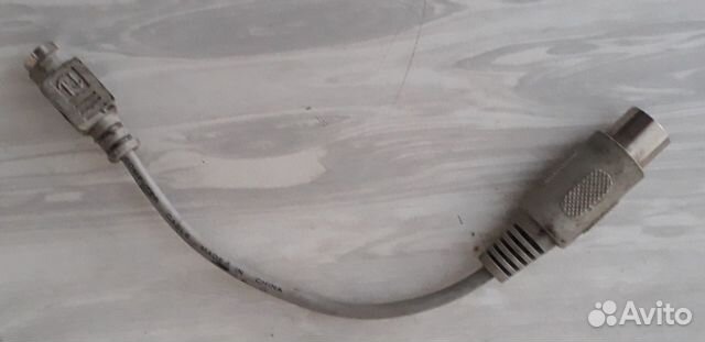 Старинный переходник для клавиатуры