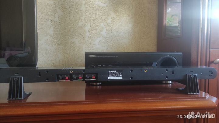 Ресивер с колонкой yamaha