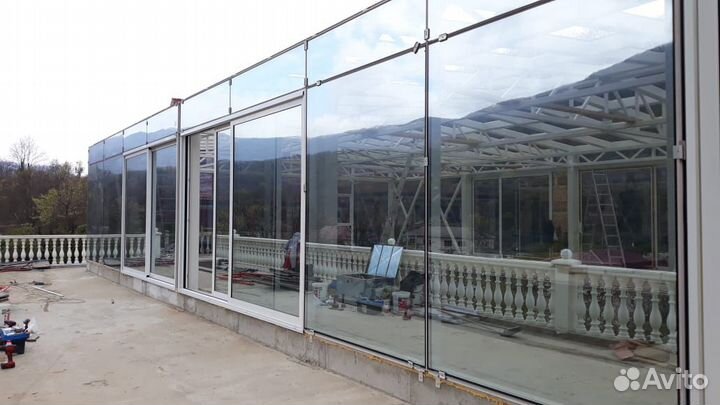 Алюминиевые двери