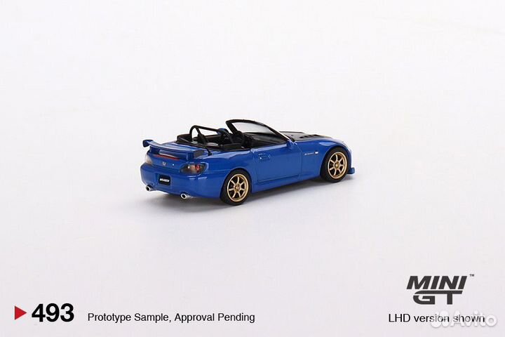 Модели Honda S2000 1/64 (mini GT)