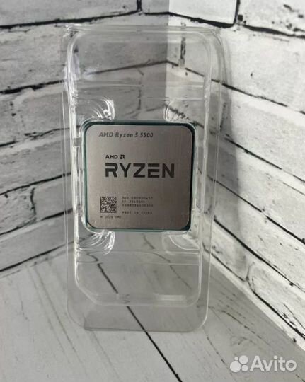 Процессор amd ryzen 5 5500 новый