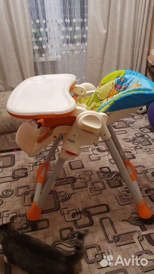 Стульчик для кормления chicco polly