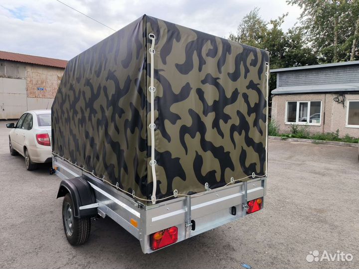 Прицеп 3,0х1,5 с тентом на подрамнике