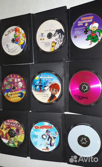 Dvd диски с мультфильмами
