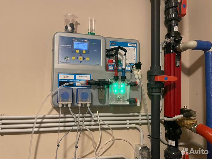 Сервисное обслуживание бассейнов, ремонт