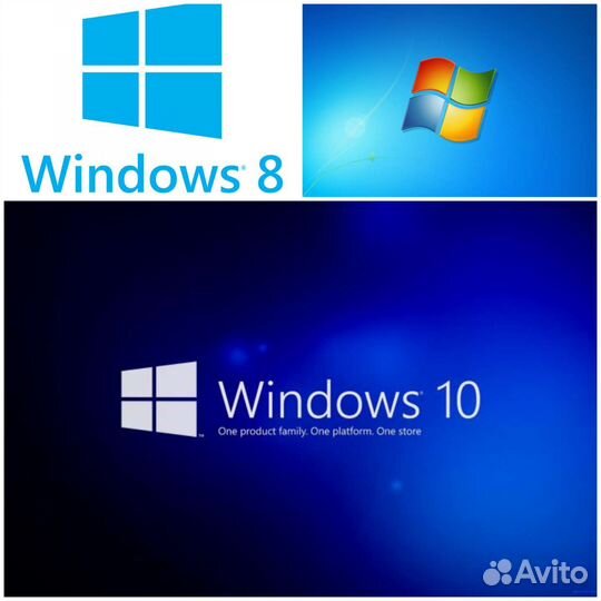 Установка windows 7,8,8.3,10 (домашняя, про)
