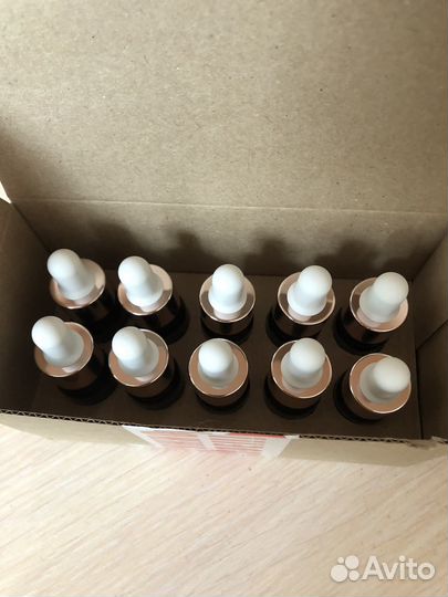 Флаконы стеклянные с пипеткой 5мл 10 штук