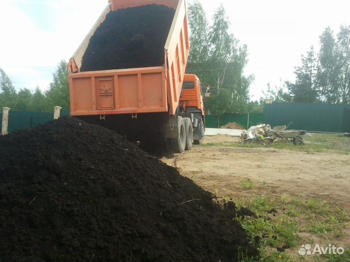 Плодородный грунт, удобрения