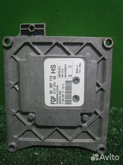 Блок управления двс Opel astra H 2007