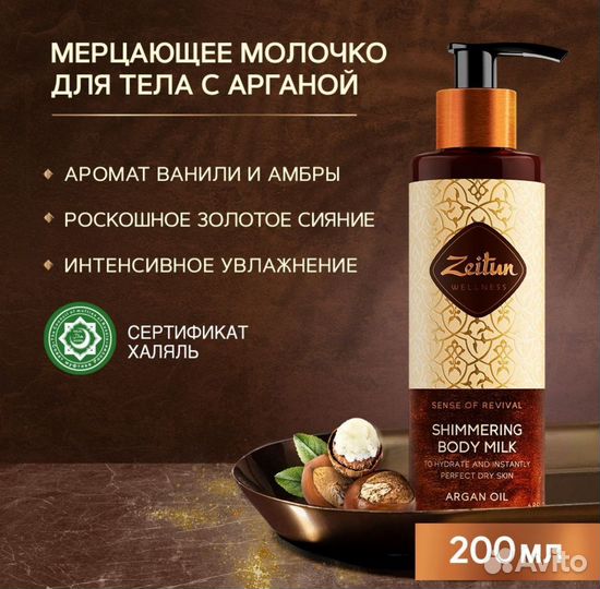 Сияющий набор для тела